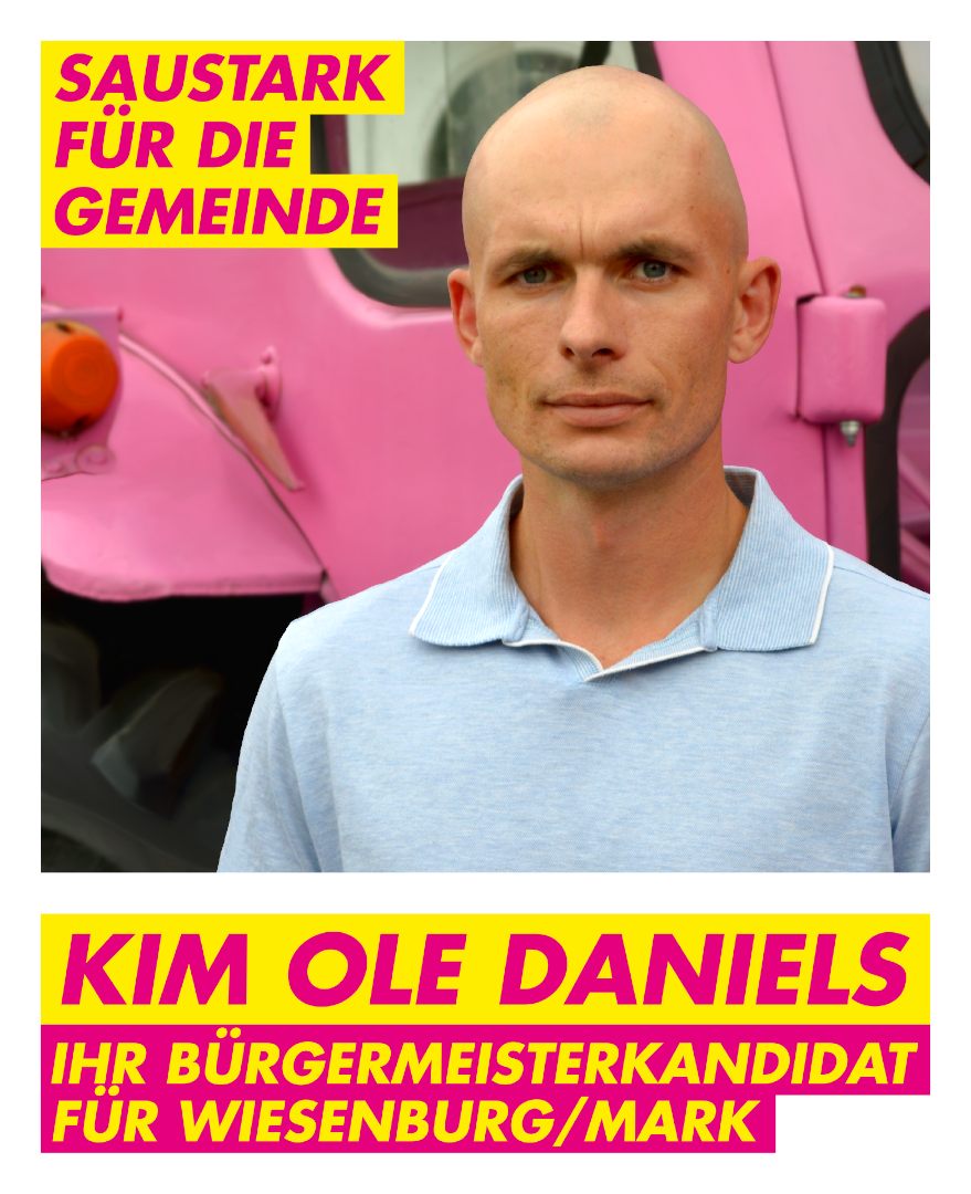 Kim Ole Daniels plakat
